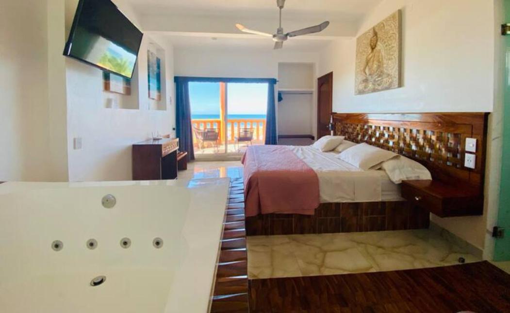 Suites Ximajo Brisas de Zicatela المظهر الخارجي الصورة
